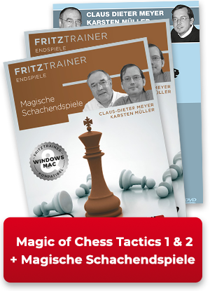 Magische Schachendspiele  +  Magic of Chess Tactics 1&2