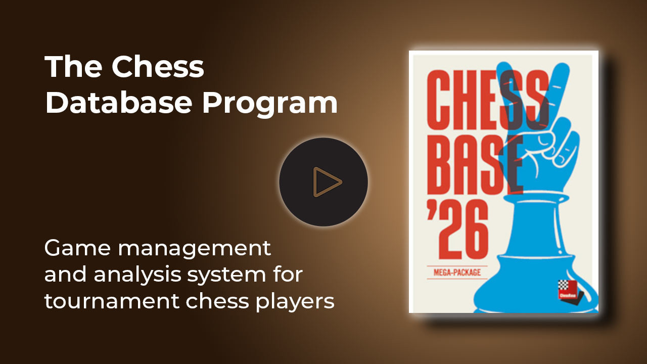product placeholder linked to video for product: ChessBase 18