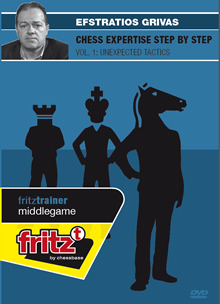 image of product: Chess Expertise Step by Step Vol. 1: Unexpected Tactics