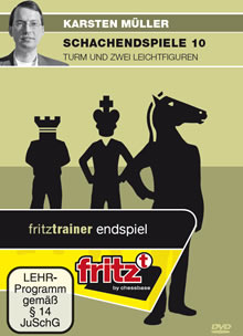 image of product: Schachendspiele 10 - Turm und zwei Leichtfiguren