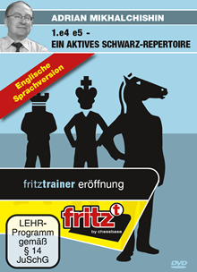 image of product: 1.e4 e5 - Ein aktives Schwarz-Repertoire