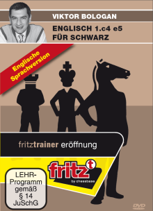 image of product: Englisch 1.c4 e5 für Schwarz