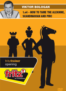 image of product: 1.e4 - How to tame the Alekhine, Scandinavian and Pirc