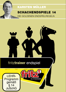 image of product: Schachendspiele 14 - Die goldenen Endspielregeln