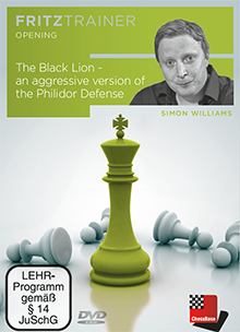 image of product: The Black Lion - an aggressive version of the Philidor Defense
