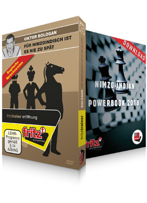 image of product: Für Nimzoindisch ist es nie zu spät + Nimzo-Indian Powerbook 2018