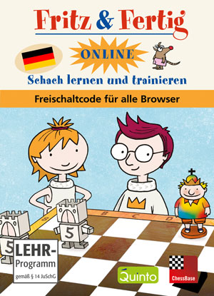 Geschenkidee zum Lernen Das große Schachspiel für Kinder Fritz & Fertig 