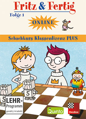 Fritz&Fertig Online Schachkurs Klassenlizenz PLUS