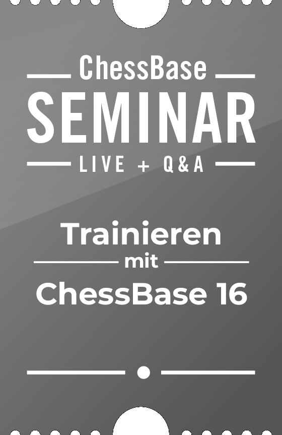 Trainieren mit ChessBase