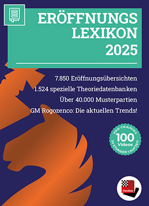 Eröffnungslexikon 2025 Upgrade von 2024