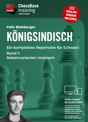 image of product: Königsindisch – Ein komplettes Repertoire für Schwarz Teil 1 & 2