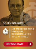 No need to fear the Qd6 Scandinavian