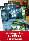 ChessBase Magazin Jahres-Abonnement plus EXTRA - 40 â‚¬ Prämie für neue Abonnenten!**