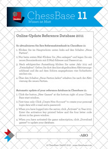 image of product: Online-Updgrade Reference Database 2011
