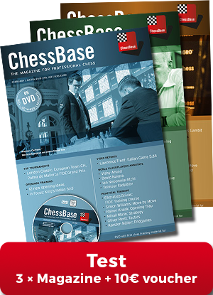 image of product: ChessBase Magazine taster package including 10 € Voucher for first-time subscribers!*