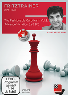 Review - The Fashionable Caro-Kann - Volume 2 by GM G. Vidit, Chessbase  2016 