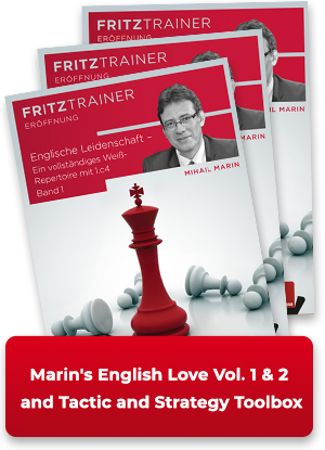 Marin's English Love - A Complete Repertoire for White After 1. c4 - Mihail  Marin - Volume 2