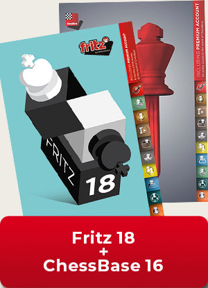 image of product: Fritz 18 and ChessBase 16