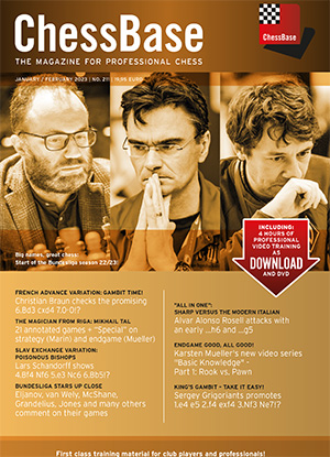 ChessBase Magazine 188 (DVD + print) - Schachversand Niggemann