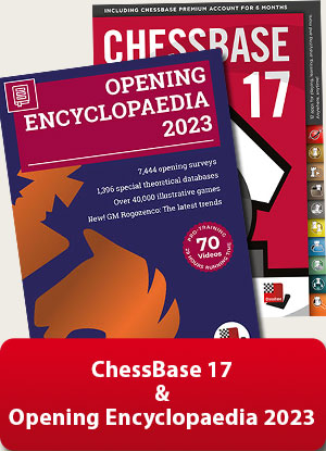 image of product: ChessBase 17 and Opening Encyclopaedia 2023