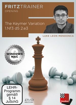 The Keymer Variation 1.Nf3 d5 2.e3 - Luke Leon Mendonca