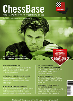 ChessBase Magazine 207 (DVD + print) - Schachversand Niggemann