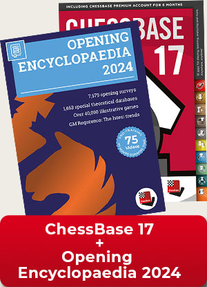 image of product: ChessBase 17 and Opening Encyclopaedia 2024