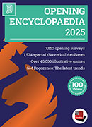 Opening Encyclopaedia 2025 upgrade from 2024