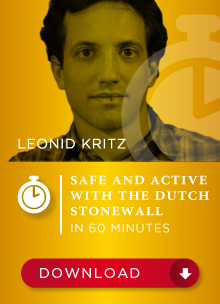 image of product: Safe and active with the Dutch Stonewall