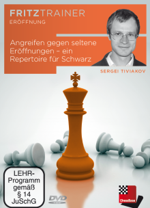 image of product: Angreifen gegen seltene Eröffnungen - ein Repertoire für Schwarz