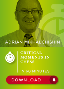 Critical moments in chess