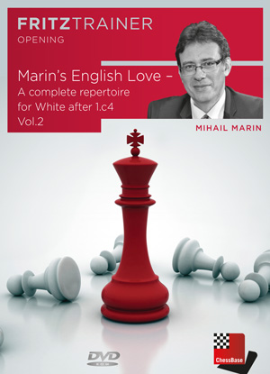 image of product: Marin's English Love - A complete repertoire for White after 1.c4 Vol.2