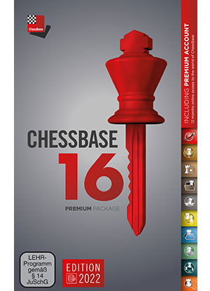 image of product: ChessBase 16 - Premium package Edition 2022