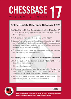 Online-Update Reference Database 2023