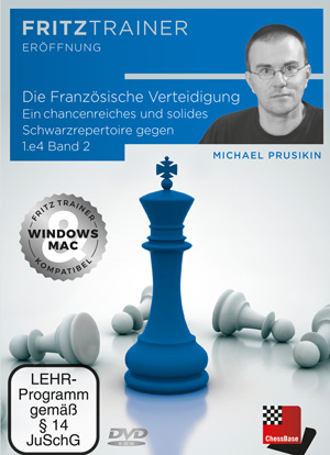 image of product: Die Französische Verteidigung - Ein chancenreiches und solides Schwarzrepertoire gegen 1.e4 Band 2