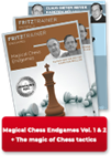 Magical Chess Endgames Vol. 1 & 2 + The magic of chess tactics  