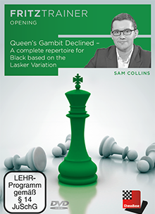 image of product: Queen's Gambit Declined - A repertoire for Black based on the Lasker Variation