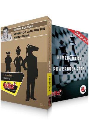 image of product: Never too late for the Nimzo-Indian + Nimzo Powerbook 2018