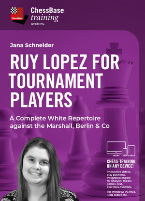 Ruy Lopez for the tournament player - A Complete White Repertoire against the Marshall, Berlin & Co