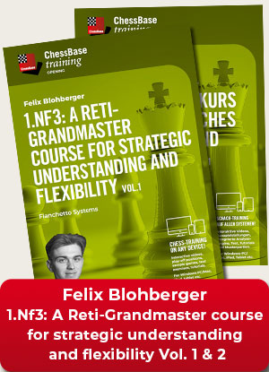 1.♘f3: A Reti-Grandmaster course for strategic understanding and flexibility Vol.1 & 2