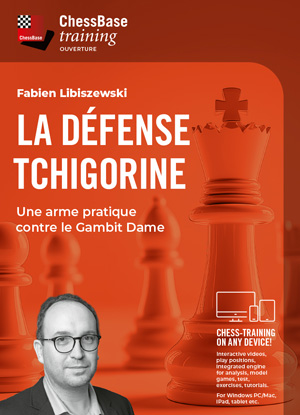 image of product: La défense Tchigorine: une arme pratique contre le Gambit Dame