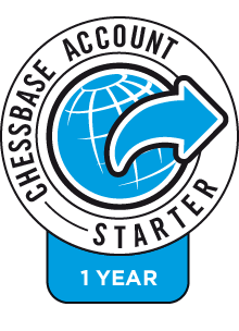 Membresía Starter para la Cuenta ChessBase durante 12 meses