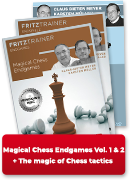 Magical Chess Endgames Vol. 1 & 2 + The magic of chess tactics