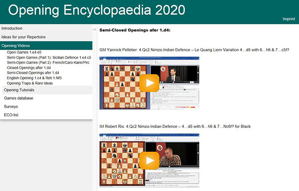 Opening Encyclopedia 2020 