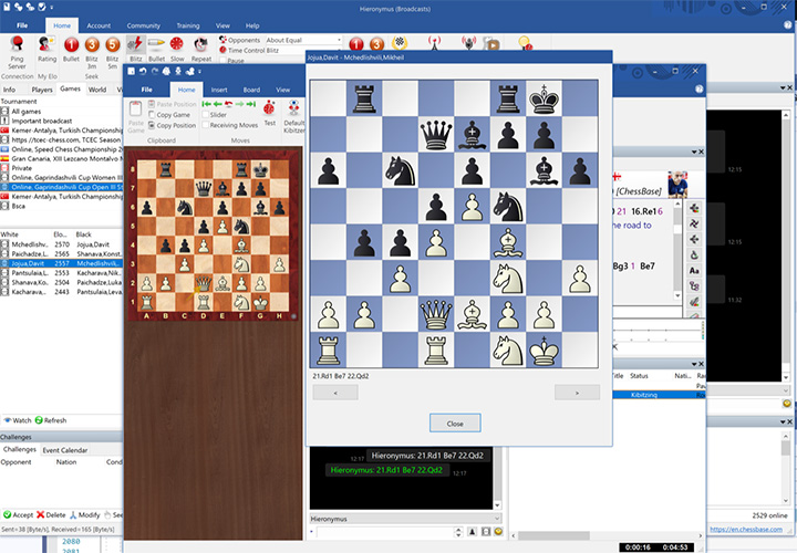 Chessbase Online Play - bugfasr