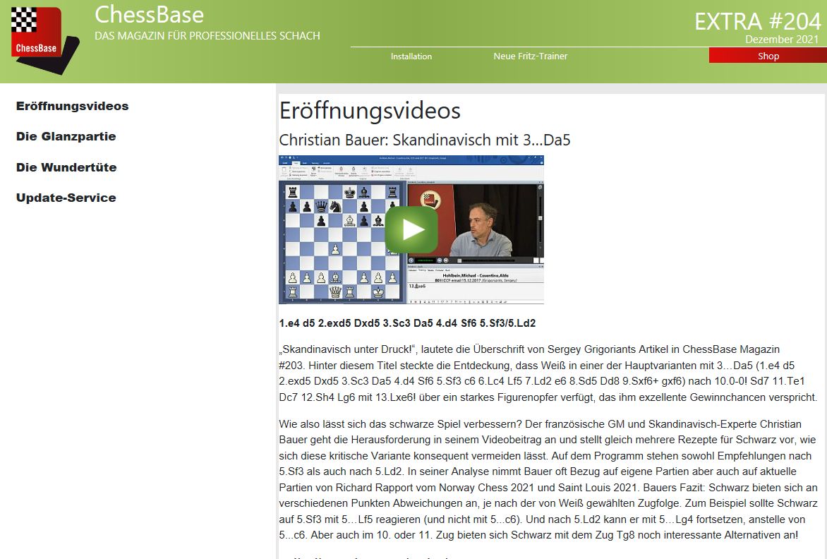 ChessBase Magazine 204