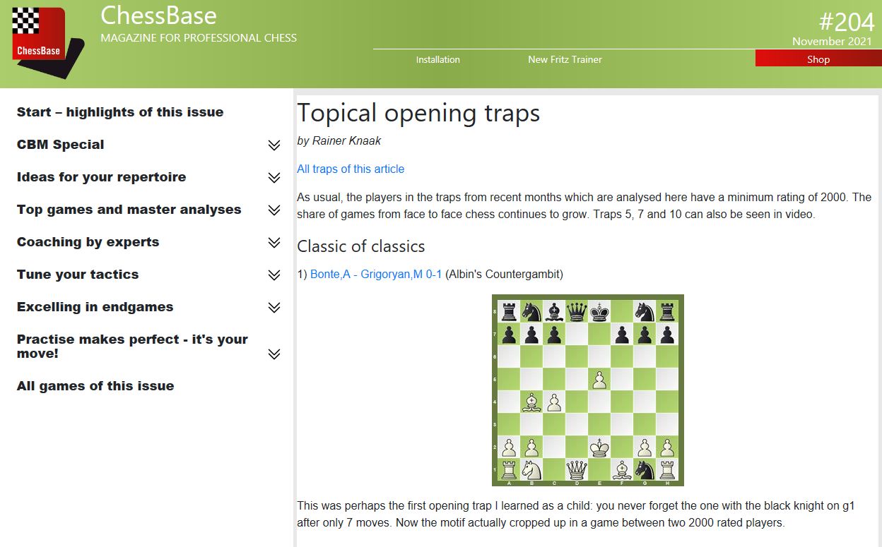 ChessBase Magazine 204