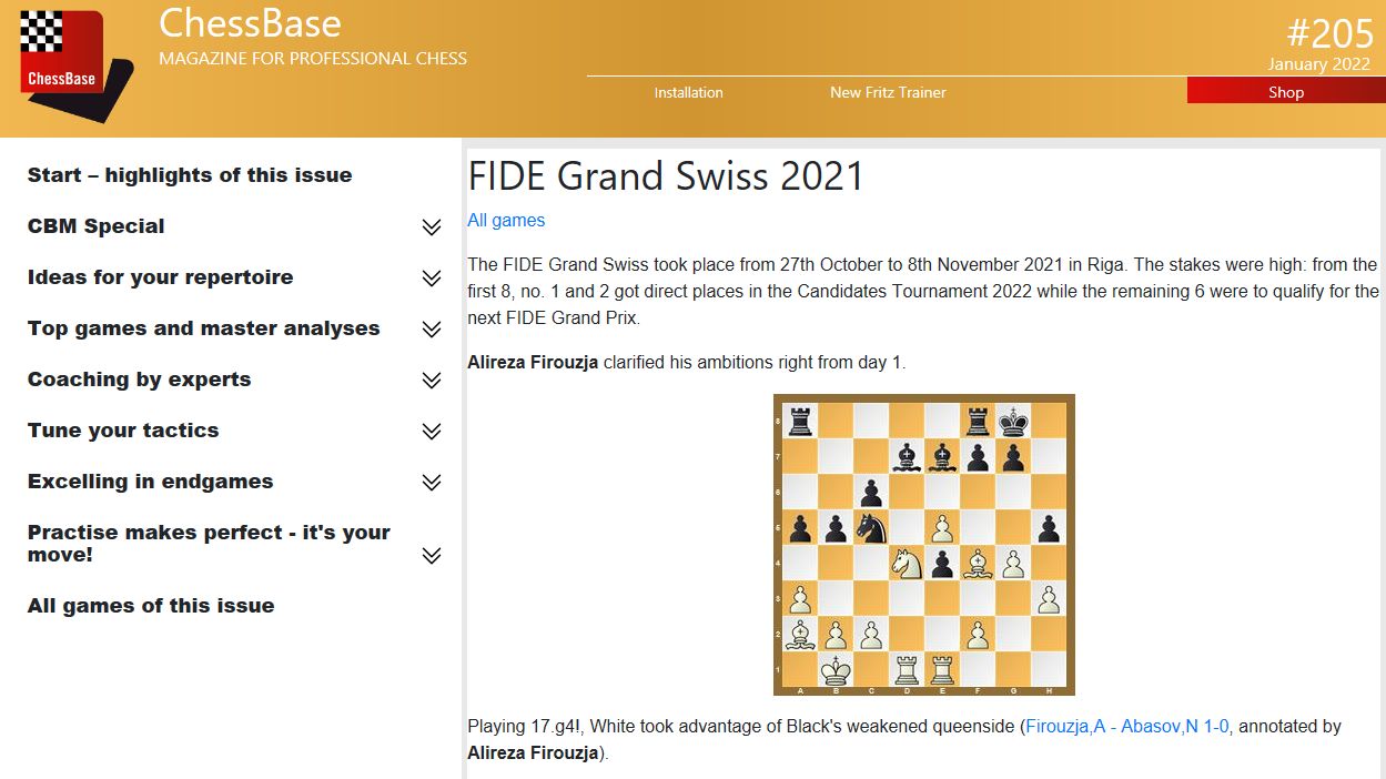 ChessBase India on X: Nijat Abasov continues his amazing run. He