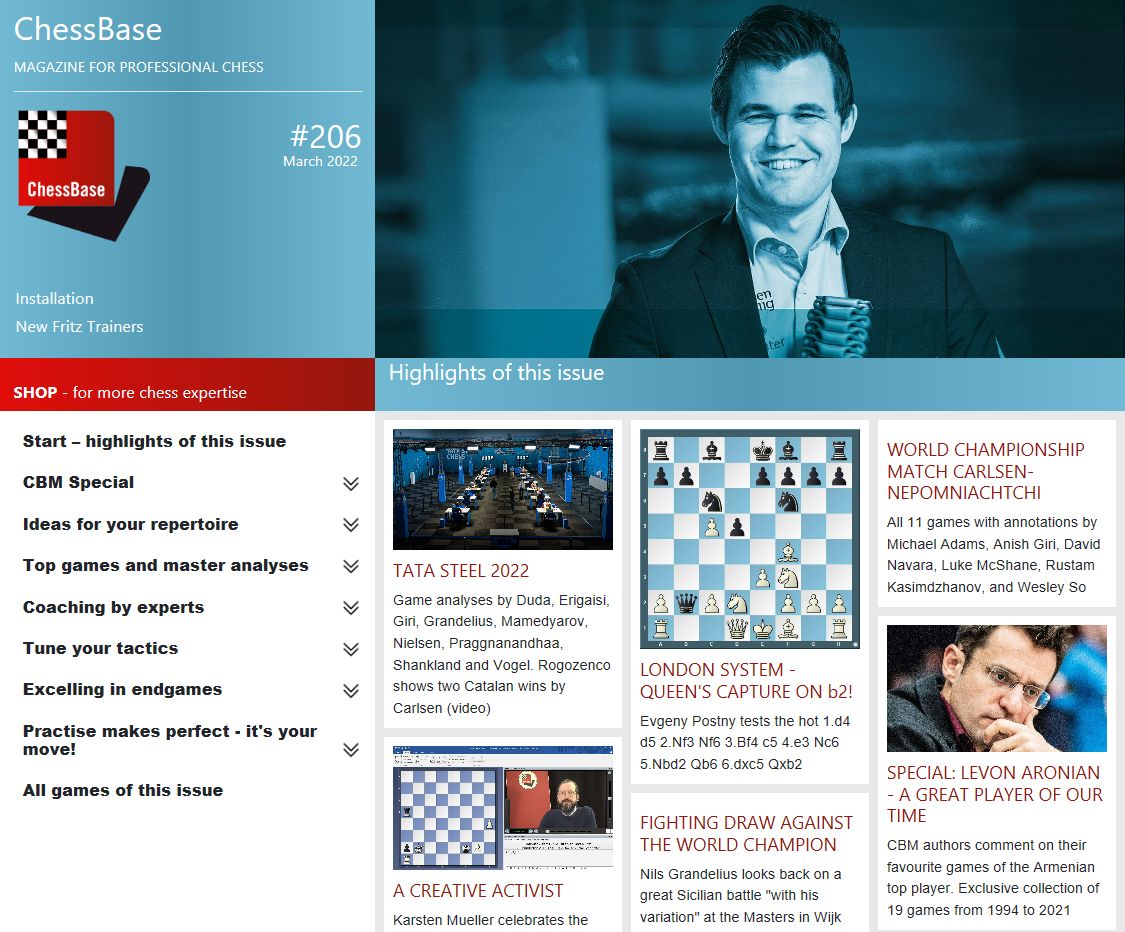 ChessBase India - Daniil Dubov and Magnus Carlsen were