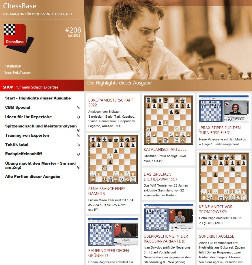 ChessBase Magazin 208 Downloadversion